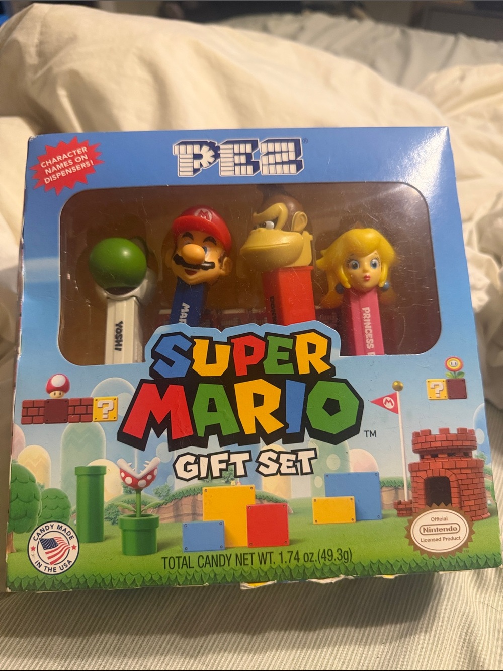 Super Mario PEZ Gift Set - Multi-Color Character Dispensers